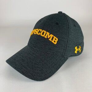 Lipscomb Bisons NCAA Gray Black Under Armour Stretch Fitted Hat Mens L/XL